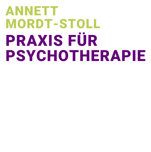 Logo mit Text Anett Mordt-Stoll Praxis für Psychotherapie 
